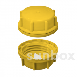 Cap with Degassing Valve D61 Yellow