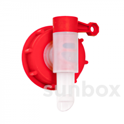 Red Tap Cap D61 1.5 Litre Flow Rate
