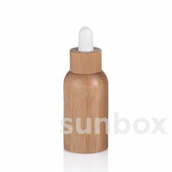 50ml Glass Bottle with Bamboo Liner