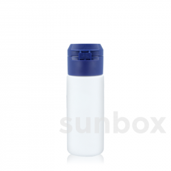 80ml White Dropper Bottle with Flip-Top Cap