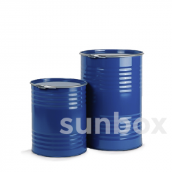 Metal Drum 120 L Blue (without handles)