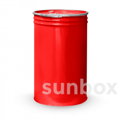 220L Blue Crossbow Reinforced Conical Metal Drum (without handles) Double Mouth