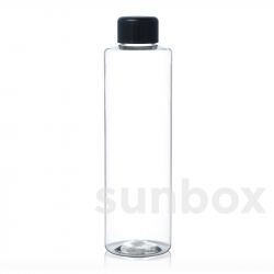 300ml 25% R-PET transparent TUBE bottle