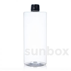 400ml 25% R-PET Transparent TUBE Bottle
