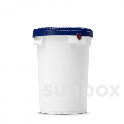 25L bucker with CLICK-PACK screw lid