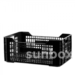 1.100g (600x400x240mm) crate for fruit and vegetables