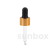 18/410 Gold and Black Dropper Pipette Without Seal
