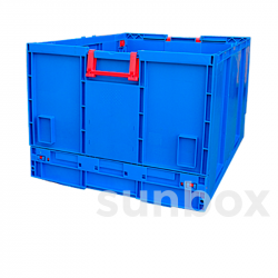 Folding box with drop-doors 80x60cm