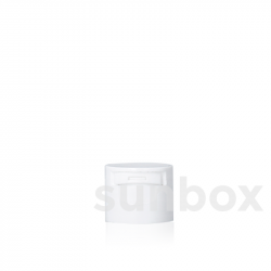 Flip Top Thread 24/410 Plain White With Seal