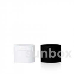 Smooth 24/410 Flip-top Cap with Tamper-Evident Seal