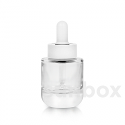30ml Transparent Glass Bottle 
