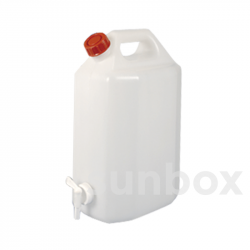 10L SQUARED Jerrycan with tap