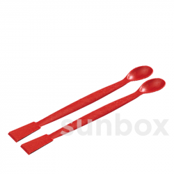 180mm Laboratory spatula: doble-ended
