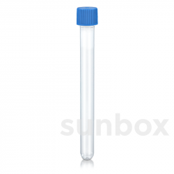 20ml Cylindrical test tube with screw cap