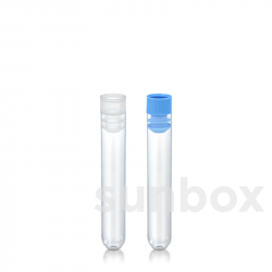 10ml Disposable graduated tubes, with rim