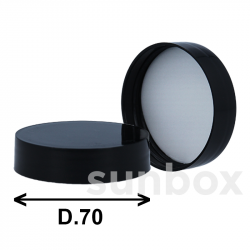 Glossy Black Chicago Lid D70