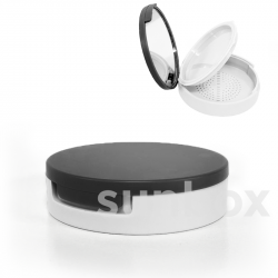 10 ml Makeup Compact Case with Mirror, Ideal for Pressed Powders