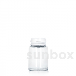 Glass Pill 15ml Transparent