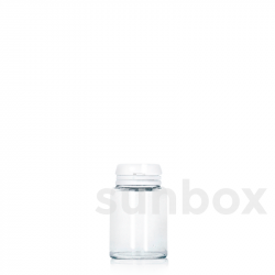 Glass Pill 8ml Transparent