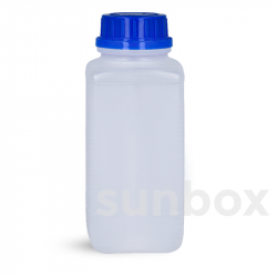 Square 1.000 ml High-Density Approved Bottle