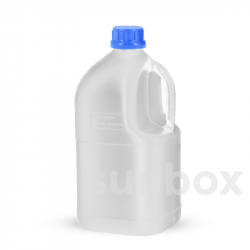 2500ml Natural Square Bottle for Liquids UN-X
