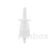 Nasal Spray 18/410 White Striated Tube 27mm
