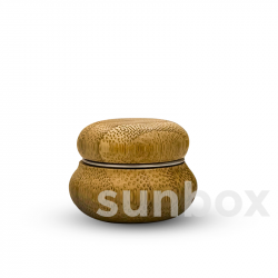 5ml Bamboo Aluminium Pill Container