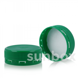 Green Lid D.38 with Adhesive Liner