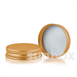 Aluminium Lid 100ml Glass Jar