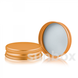 Gold Lid 250ml Glass Jar