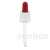 White Tamper Evident with Red Teat Dropper 15ml