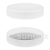 Matte White Lid Ø120mm (Induction Sealing)