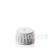 White ribbed screw cap 28/410