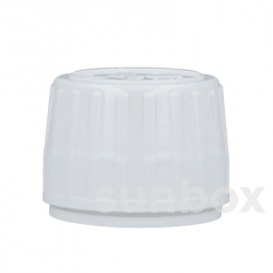 CHILD-RESISTANT 28/410 WHITE CAP