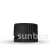 BLACK CAP VIAL PET 25ML