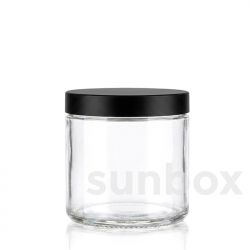 125ml Transparent Glass Jar