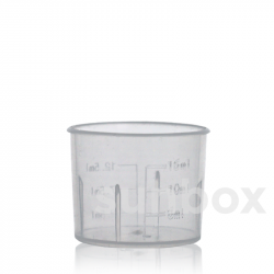 Measuring cup 15ml Transparent