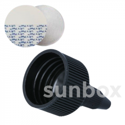 28/410 BLACK CANNULA WITH OPER LIFT PEEL